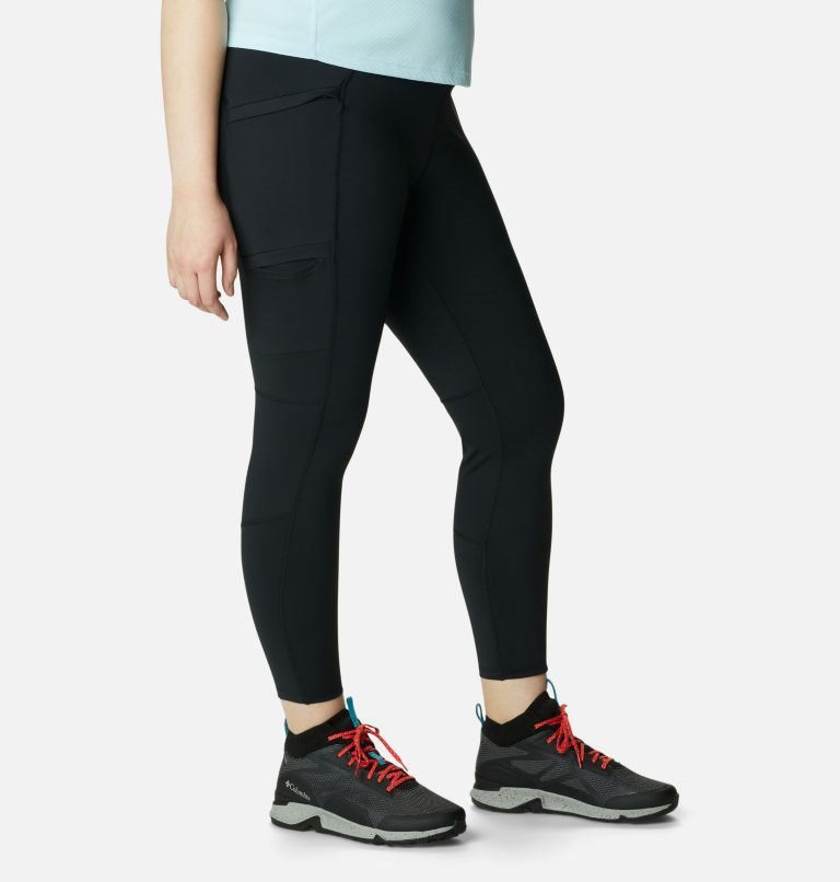 Women's Columbia Windgates II Leggings Black | Plus Size CA-D685L